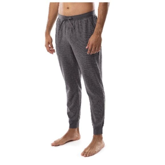 MENS SOFT RAGLAN T-Shirt & Waffles Joggers Sleep Lounge Pajama 2-Piece Set 3XL - Picture 6 of 9